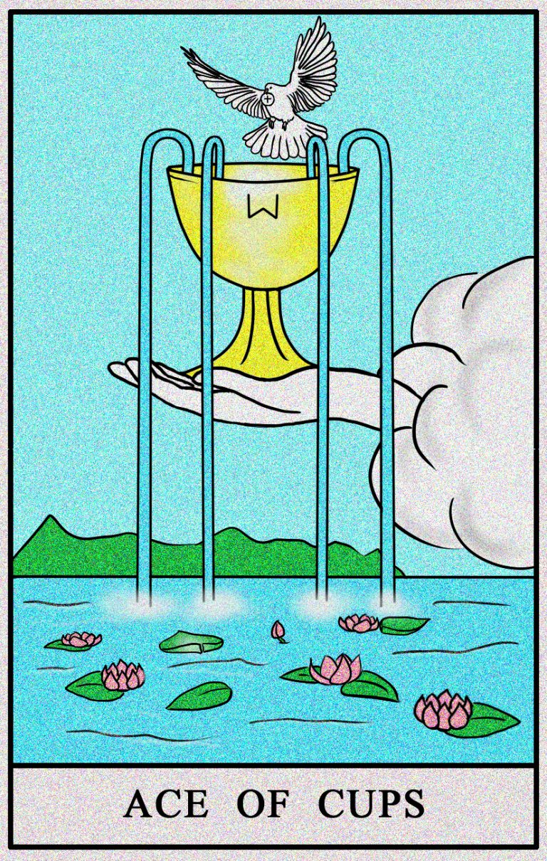 four of cups meaning love